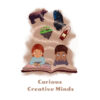 Curious creative minds book